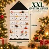 Adventskalender zum Aufhängen, 24 Taschen Stoff, befüllbar, Produktbild-Vorschau 7