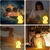 URAQT Jednorožec LED Silikónové nočné svetlo Farebné pre Náhľad obrázku produktu 2