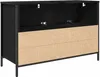 Mobile Lavabo da Bagno con Cassetti Rovere Nero 90x34,5x60 Anteprima dell’immagine prodotto 7