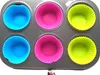 Perfekte Muffin-Backform Schwarz 6-fach mit Silikonförmchen Produktbild-Vorschau 3
