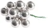 Weihnachtskugeln am Draht 2cm Glas 144 Stück - Silber Produktbild-Vorschau 1