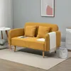 HOMCOM 2 Sitzer Sofa Couch mit 2 Wurfkissen gepolsterter Produktbild-Vorschau 11