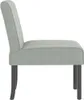 vidaXL Čalúnené kreslo Light Grey Velvet Náhľad obrázku produktu 4