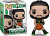 A Funko Pop! vinyl figure of Jayson Tatum in his Boston Celtics uniform, shown both in its packaging and displayed outside of it. Podgląd zdjęcia produktu