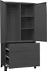 vidaXL Armoire industrielle Anthracite 90x50x180 cm Métal Voir les images du produit 11