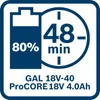 Bosch Starter Set 1x 18V 4,0 Ah + GAL 18V-40 Produktbild-Vorschau 17