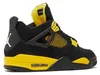Air Jordan 4 "Thunder", nero / giallo / bianco, DH6927-017, Anteprima dell’immagine prodotto 3