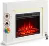 Elektrický krb BALDERIA Finn Design - Stojací krb - Biely Náhľad obrázku produktu 1