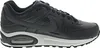 A black Nike Air Max Command leather sneaker with a white sole and a visible air bubble. Anteprima dell’immagine prodotto