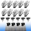 Solarpanel PV Halterung Trapezblech Flachdach Montage + Produktbild-Vorschau 1