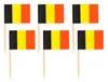 Belgien Party Deko Set 74 tlg. Partyset Partydeko schwarz Produktbild-Vorschau 8