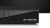 A close-up shot of a black digital satellite receiver with the brand name and model number visible. Produktbild-Vorschau