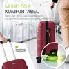 Juskys Hartschale Kofferset Reisekoffer 3 teilig - Produktbild-Vorschau 4