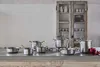 Sambonet 1965 Vintage Edelstahl Antik Kochtopfset 4tlg. Anteprima dell’immagine prodotto 5