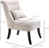 HOMCOM Relaxsessel, Sessel mit Rückenkissen, Loungesessel Produktbild-Vorschau 7