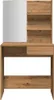 vidaXL Toaletní stolek se zrcadlem Artisan dub 74,5x40x141 Náhled obrázku produktu 4