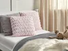BELIANI Dekokissen 2er Set Rosa Stoffbezug 45 x 45 cm mit Produktbild-Vorschau 2