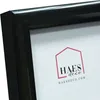 Haes Deco EF2B Easy Frame Cadre photo en plastique noir Voir les images du produit 1