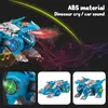 Elektrisches Dinosaurier-Auto, 2-in-1, verwandelndes Produktbild-Vorschau 3