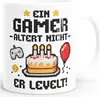 Kaffee-Tasse Ein Gamer altert nicht Geschenkidee Nerd | Produktbild-Vorschau 1