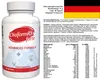 A bottle of DiaformRX Forte food supplement with informational text and a German flag. Náhľad obrázku produktu