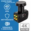PremiumX Quattro LNB SAT für Multischalterbetrieb DVB-S2 HD Produktbild-Vorschau 3