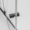 Eckdusche mit Drehtür an Festfeld NT606 - FLEX - Nano Produktbild-Vorschau 2