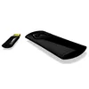 A black USB media remote and its accompanying USB receiver are shown on a white background. Produktbild-Vorschau