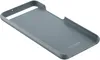 The image shows the inside of a grey smartphone case. Produktbild-Vorschau