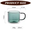 1 skleněných hrnků na kávu, 250 ml, dvoustěnné Náhled obrázku produktu 5