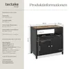 tectake® Gartenschrank Monscia höhenverstellbare Füße, 90 x Produktbild-Vorschau 5