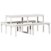 The Living Store Table de pique-nique 160x134x75 cm pin Voir les images du produit 3