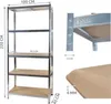 Lagerregal 220x100x45 Malatec 23766 Produktbild-Vorschau 11