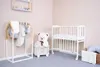 Dětská přístavná postýlka New Baby MATEO 90x40 cm bílá Náhled obrázku produktu 4