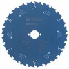 A blue circular saw blade with teeth on the edge, set against a white background. Produktbild-Vorschau
