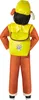Paw Patrol - costume per bambini '" '"Rubble"" BN6387 (104) Anteprima dell’immagine prodotto 2