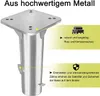 Zubehör für Sonnenschirme Universal Bodenhülse Metall Produktbild-Vorschau 3