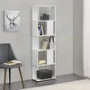Regál na knihy Aneby 159x45x24cm Stojací regál s 5 policemi Náhled obrázku produktu 7