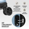 DEUBA® TRAVEL Koffer Set 3tlg 55x40x20 Sicherer Stauraum Produktbild-Vorschau 5