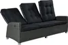 LC Garden Barcelona Speisesofa Anthrazit / Grau Produktbild-Vorschau 3