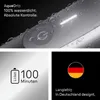A collage of marketing images for a body groomer, showing close-ups of the product and its features. Náhľad obrázku produktu