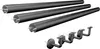 Kordo Handlaufset Flexio Aluminium RAL 9005 tiefschwarz Produktbild-Vorschau 3