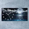 Wanduhr aus Glas – 60x30 cm - Glasbild - Glasuhr - Produktbild-Vorschau 2