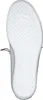 The sole of a white sneaker is shown from an underneath view. Voir les images du produit