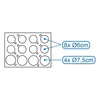 Becher- & Tassenhalter 2er Set für 24 Camping-Becher, Produktbild-Vorschau 7