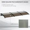 Outsunny Schutzüberdachung 303 x 96 x 27 cm Produktbild-Vorschau 4