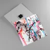 Wanduhr - Quadrat - Glasuhr - Zebra Tiere Natur bunte - Produktbild-Vorschau 2