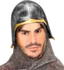 Mittelalterlicher Kriegerhelm für Erwachsene - Ritter Produktbild-Vorschau 3