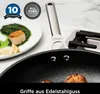 Ninja Foodi ZEROSTICK 3-teiliges Edelstahl-Topfset 16/18/20 Produktbild-Vorschau 11