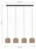 Trio Leuchten Pendelleuchte Smilla 366800436, Metall Produktbild-Vorschau 6